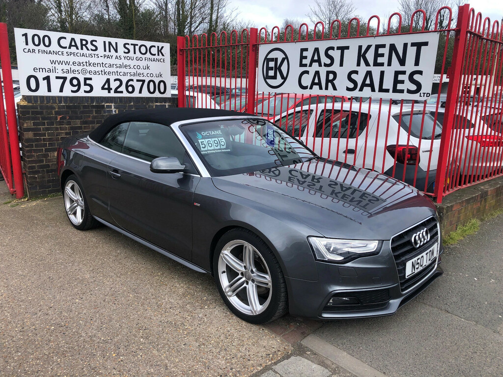 Audi A5 2.0 Tdi S Line Special Edition Convertible Die Grey