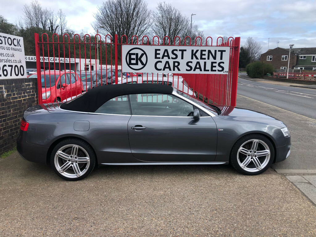 Audi A5 2.0 Tdi S Line Special Edition Convertible Die Grey #5