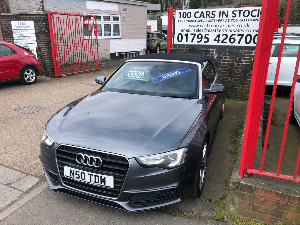 Audi A5 2.0 Tdi S Line Special Edition Convertible Die Grey #3