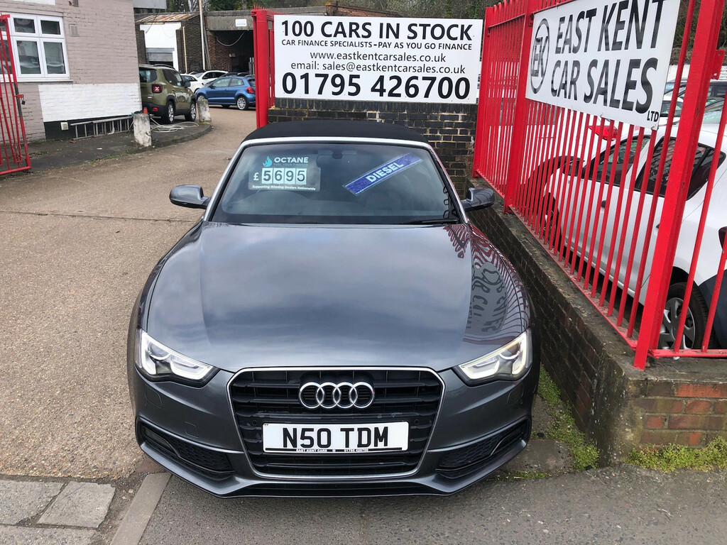 Audi A5 2.0 Tdi S Line Special Edition Convertible Die Grey #2