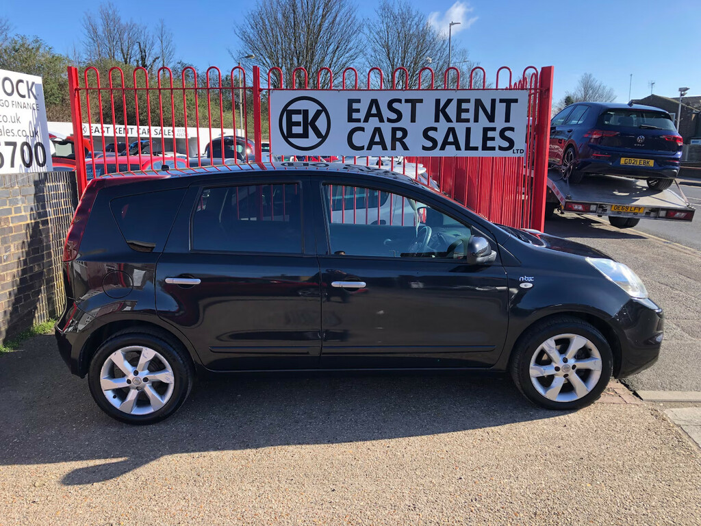 Nissan Note 1.6 16V N-tec Hatchback Euro 5 11 LV61JBY Black #5