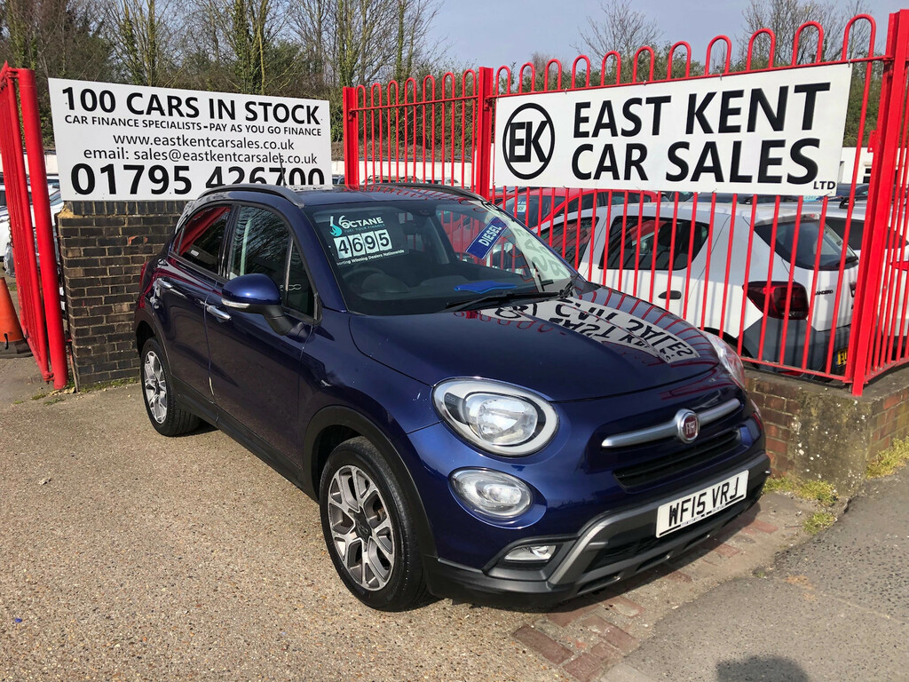 Fiat 500X 1.6 Multijetii Cross Suv Euro 6 WF15VRJ Blue #4