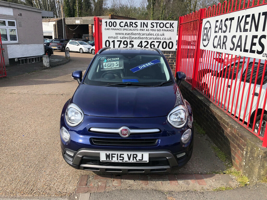 Fiat 500X 1.6 Multijetii Cross Suv Euro 6 WF15VRJ Blue #2