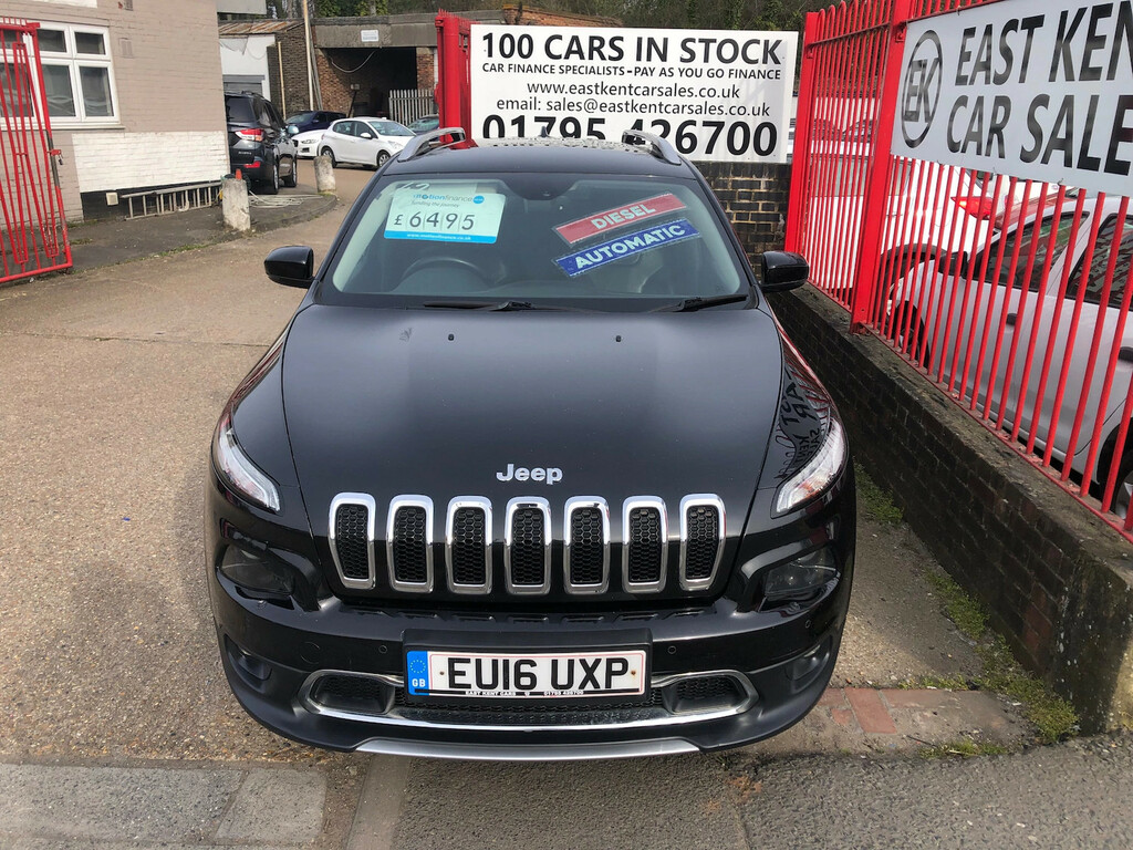 Jeep Cherokee 2.2 Multijetii Limited Suv 4Wd Eur EU16UXP Black #2