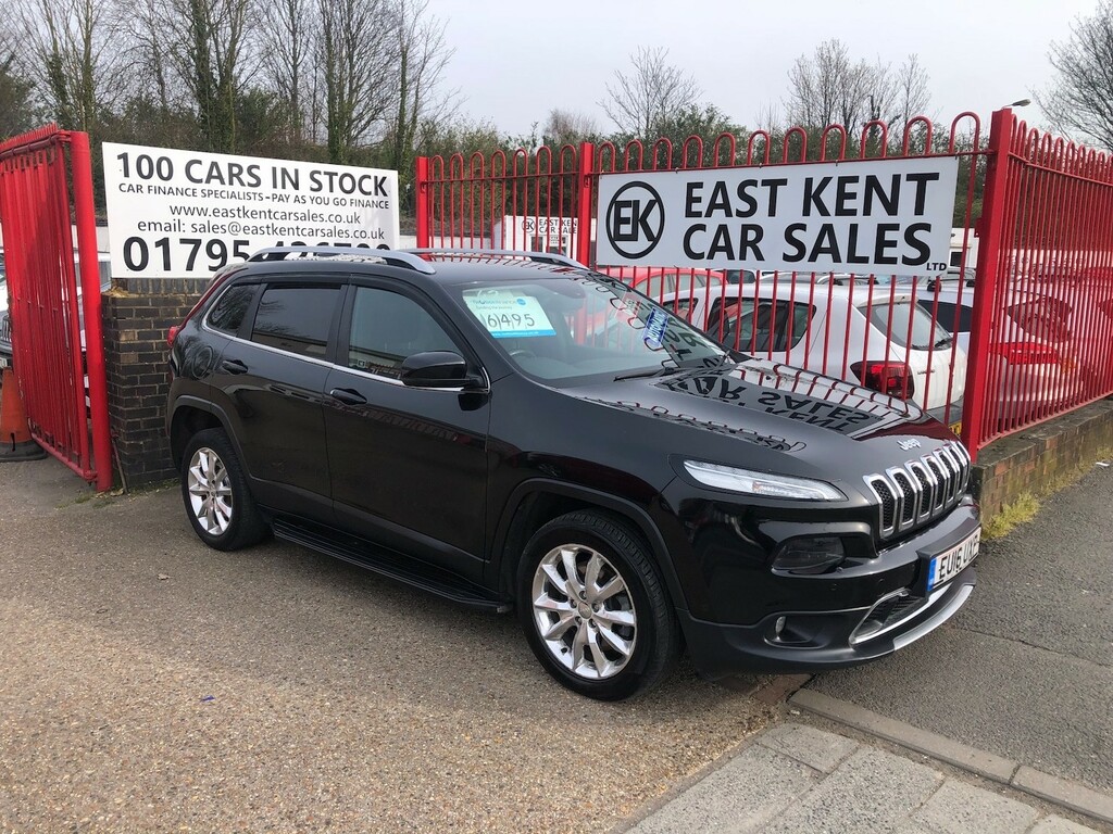 Jeep Cherokee 2.2 Multijetii Limited Suv 4Wd Eur EU16UXP Black #3