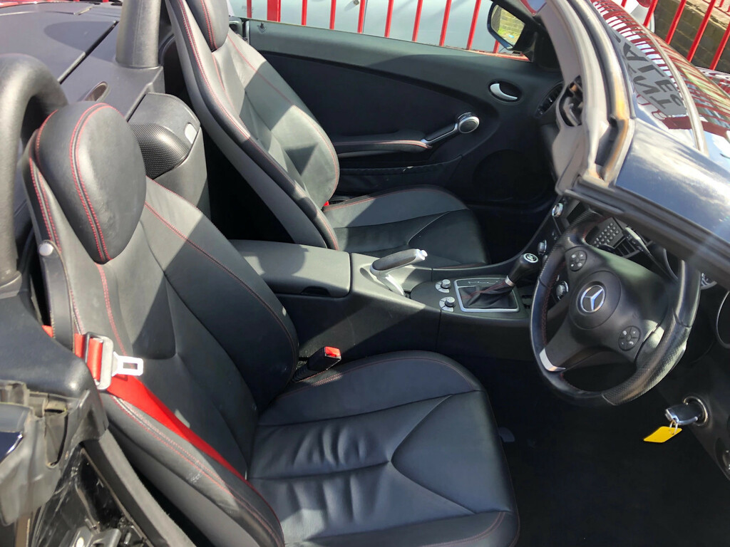Mercedes-Benz SLK 1.8 Slk200k Convertible Tiptronic Euro EX59OHB Black #4