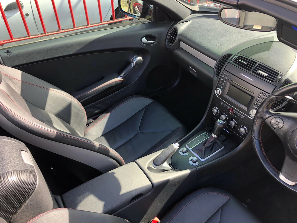 Mercedes-Benz SLK 1.8 Slk200k Convertible Tiptronic Euro EX59OHB Black #5