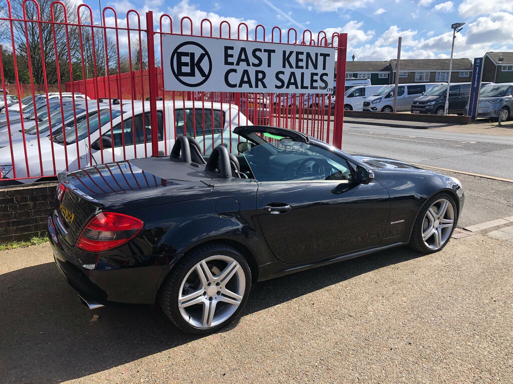 Mercedes-Benz SLK 1.8 Slk200k Convertible Tiptronic Euro EX59OHB Black #2