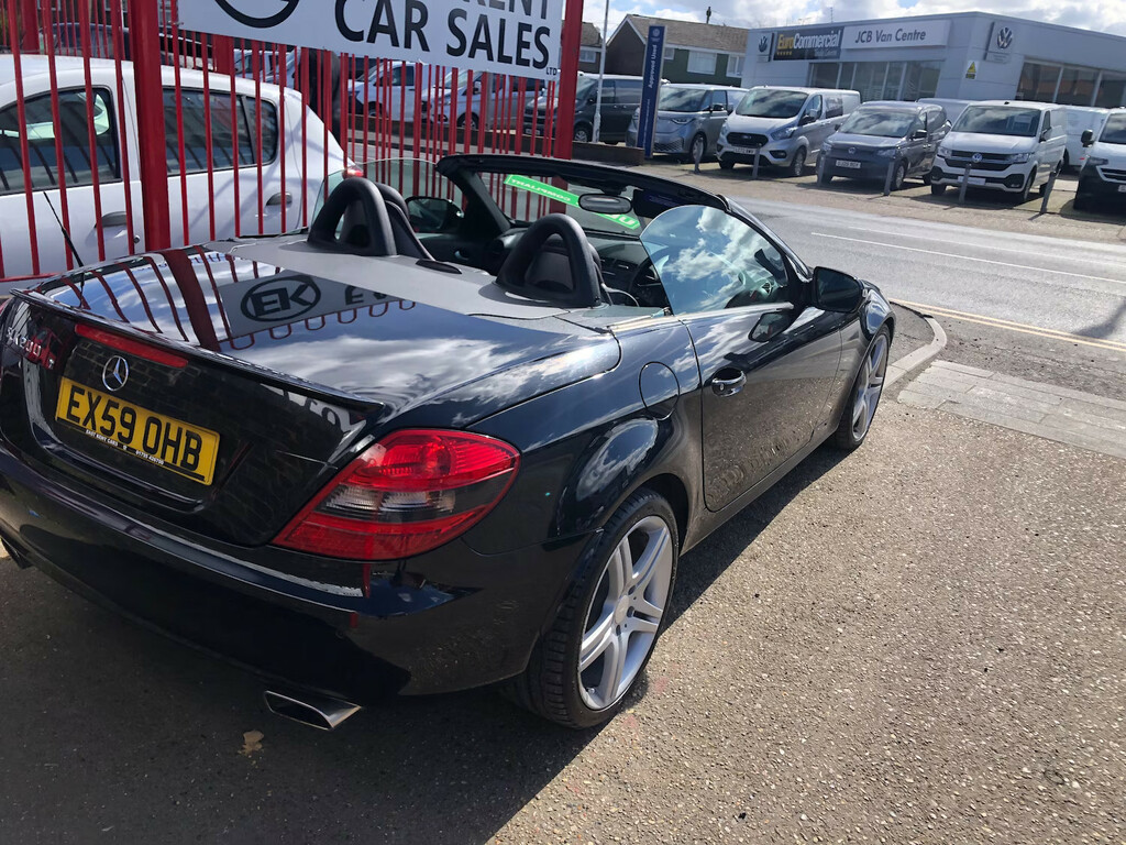 Mercedes-Benz SLK 1.8 Slk200k Convertible Tiptronic Euro EX59OHB Black #3