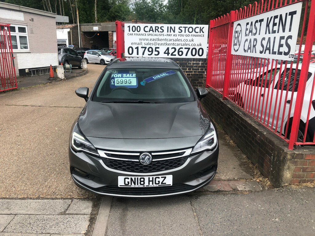 Vauxhall Astra Astra Diesel GN18HGZ Grey #2