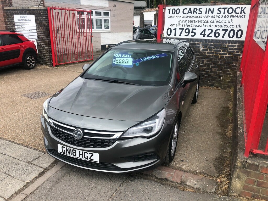 Vauxhall Astra Astra Diesel GN18HGZ Grey #3