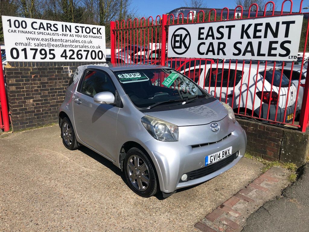 Toyota IQ 1.0 Vvt-i 2 Hatchback Euro 5 68 Silver
