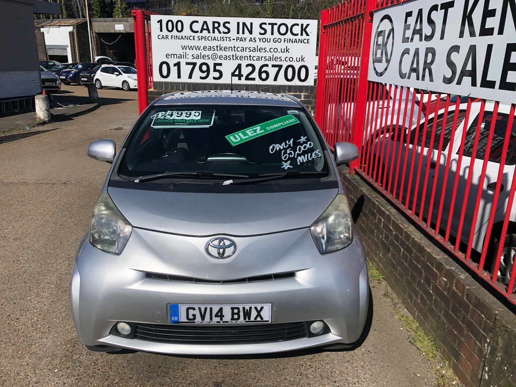 Toyota IQ 1.0 Vvt-i 2 Hatchback Euro 5 68 Silver #2