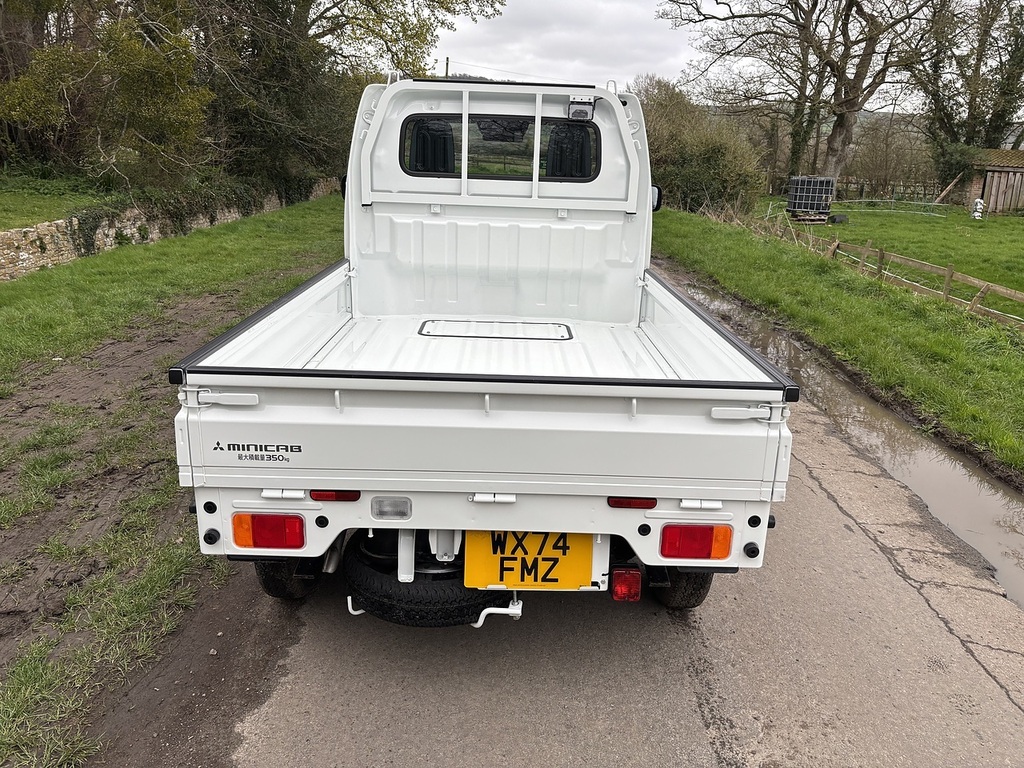 Mitsubishi  Dropside Pick Up Silver #9