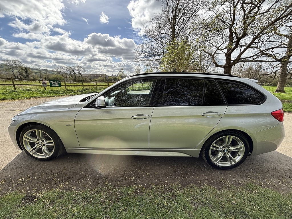 BMW 3 Series 320I M Sport Touring U556477 Silver #4