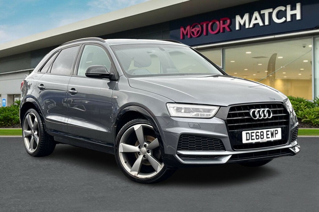 Audi Q3 2.0 Tdi Black Edition Euro 6 Ss Grey