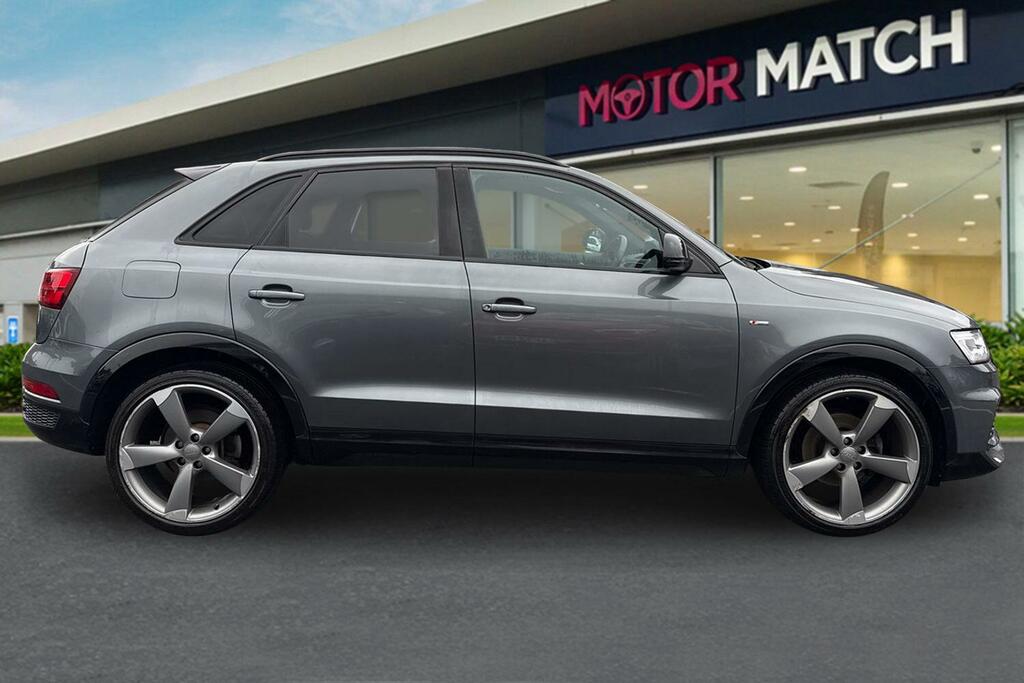 Audi Q3 2.0 Tdi Black Edition Euro 6 Ss Grey #3