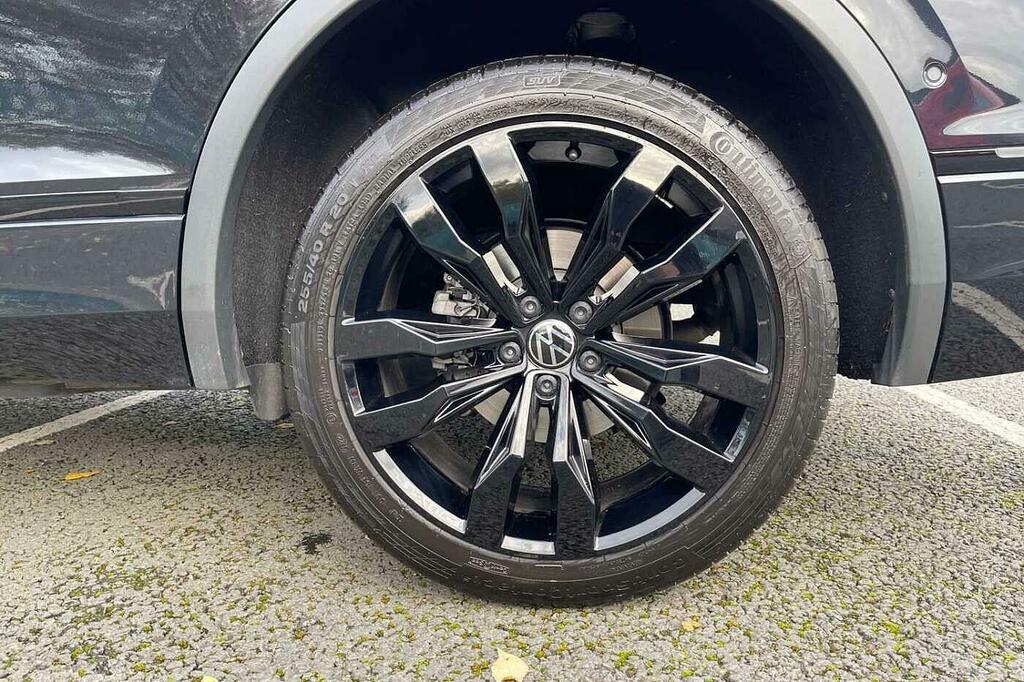 Volkswagen Tiguan Allspace 2.0Tdi 200 R-line 4M Dsg Factory Towbar, Black St Black #5