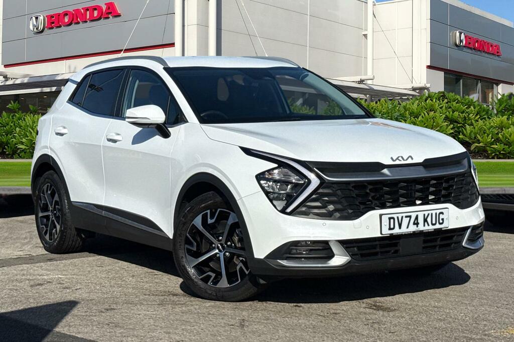 Kia Sportage 1.6T Gdi 157 48V Isg 3 Dct White