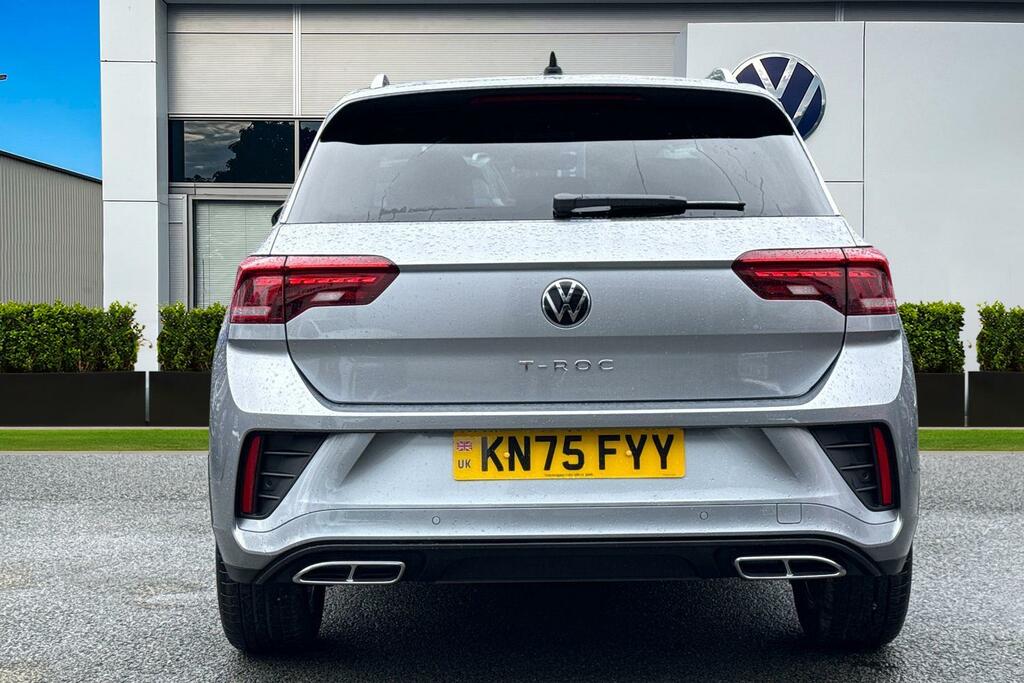 Volkswagen T-Roc 2.0 Tdi 150 Evo R-line Dsg KN75FYY Silver #4