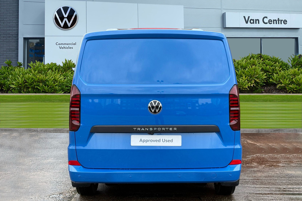 Volkswagen Transporter 2.0 Tdi 150Ps Commerce Pro Van BG26EPO Blue #4