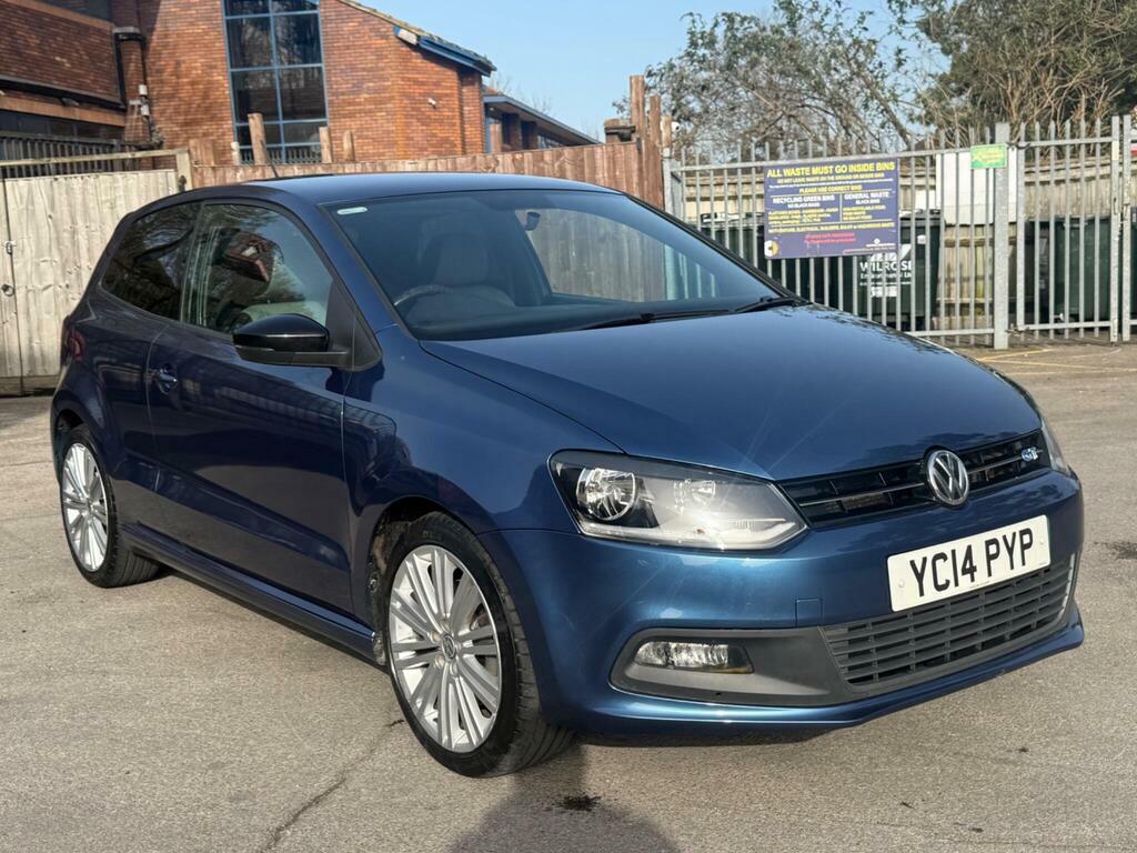 Volkswagen Polo 1.4 Tsi Bluemotion Tech Act Bluegt Euro 5 S S Blue