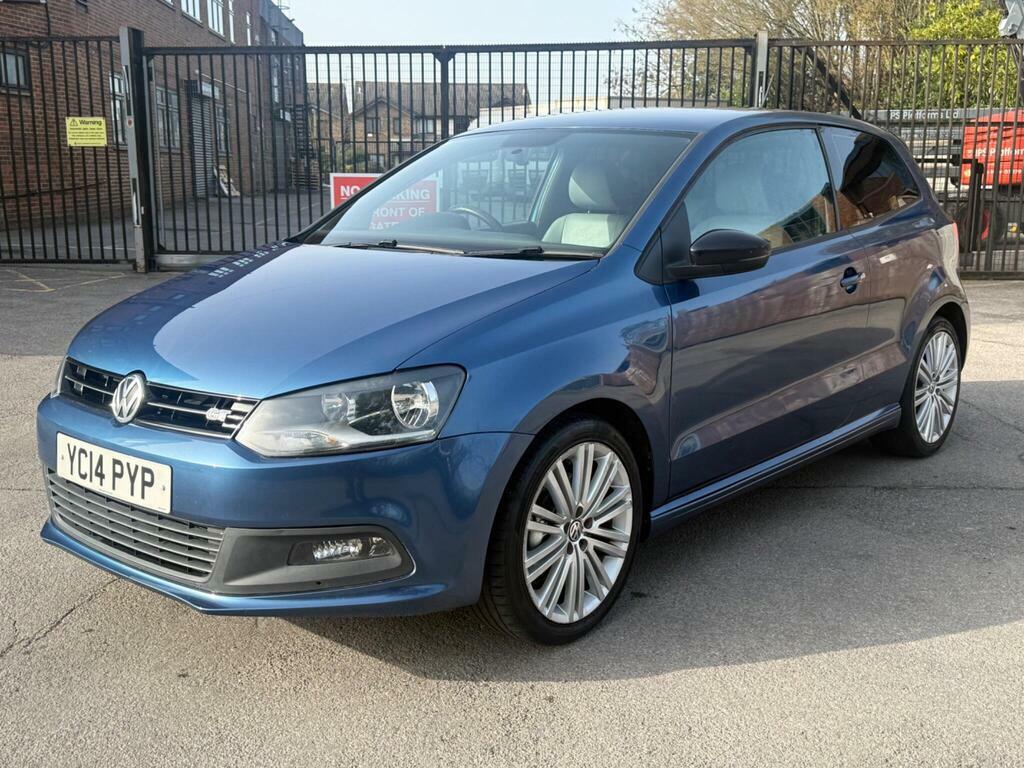 Volkswagen Polo 1.4 Tsi Bluemotion Tech Act Bluegt Euro 5 S S Blue #6