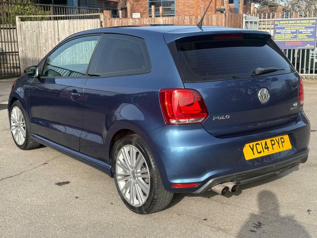 Volkswagen Polo 1.4 Tsi Bluemotion Tech Act Bluegt Euro 5 S S Blue #5