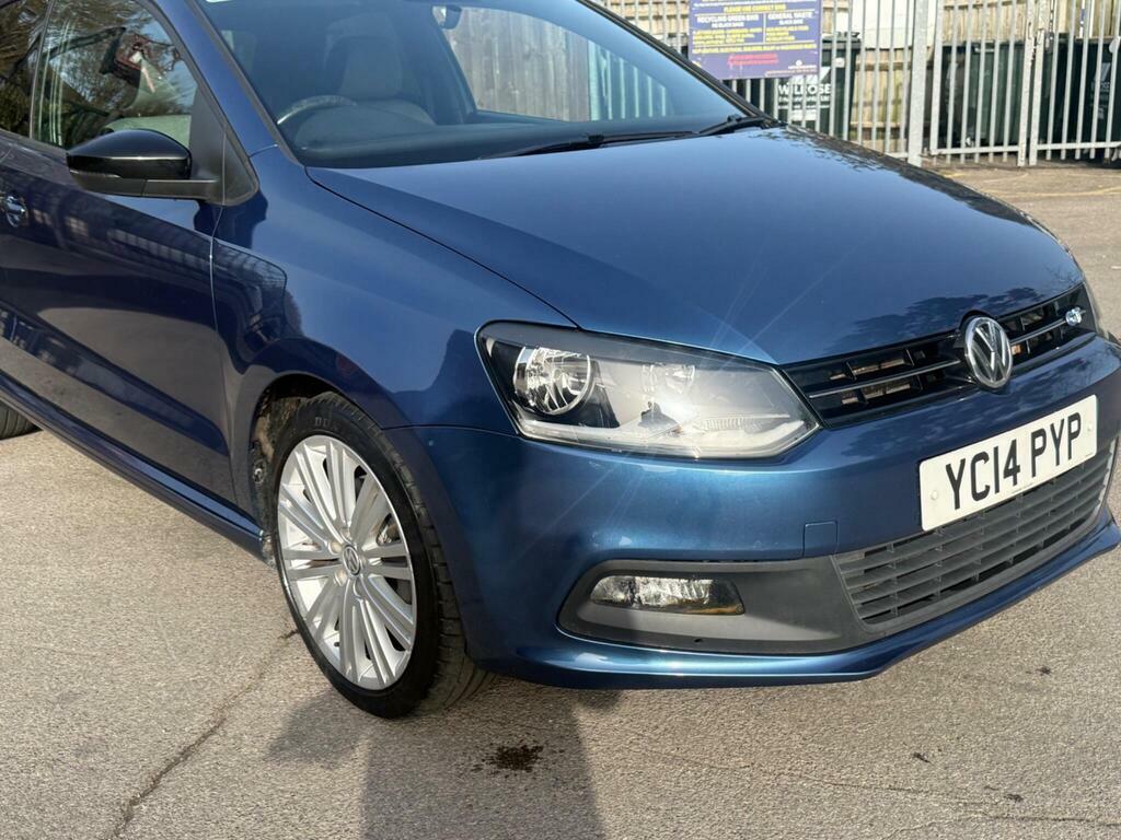 Volkswagen Polo 1.4 Tsi Bluemotion Tech Act Bluegt Euro 5 S S Blue #2