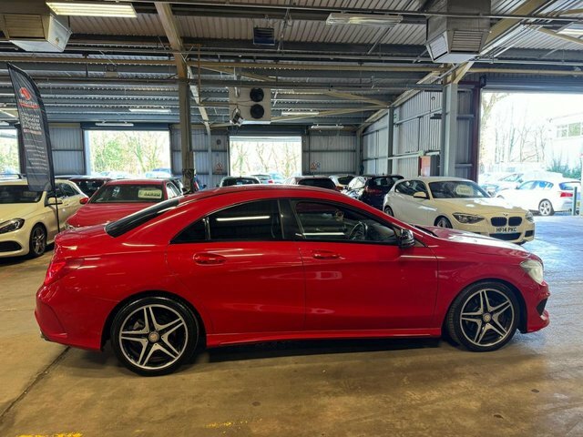 Mercedes-Benz CLA Class Saloon KFE298G Red #5