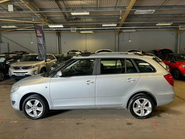 Skoda Fabia Estate CE14OES Silver #2