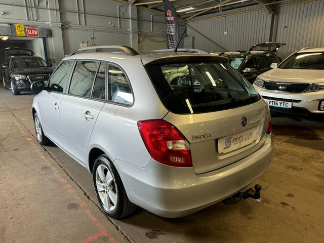Skoda Fabia Estate CE14OES Silver #3