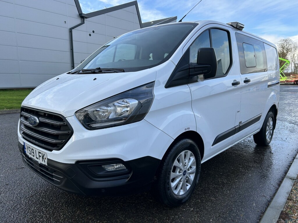 Ford Transit Custom 320 2.0 Crew Cab Swb YS19LFK White #4