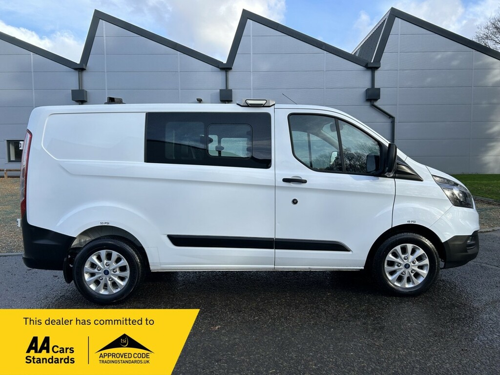 Ford Transit Custom 320 2.0 Crew Cab Swb YS19LFK White #3