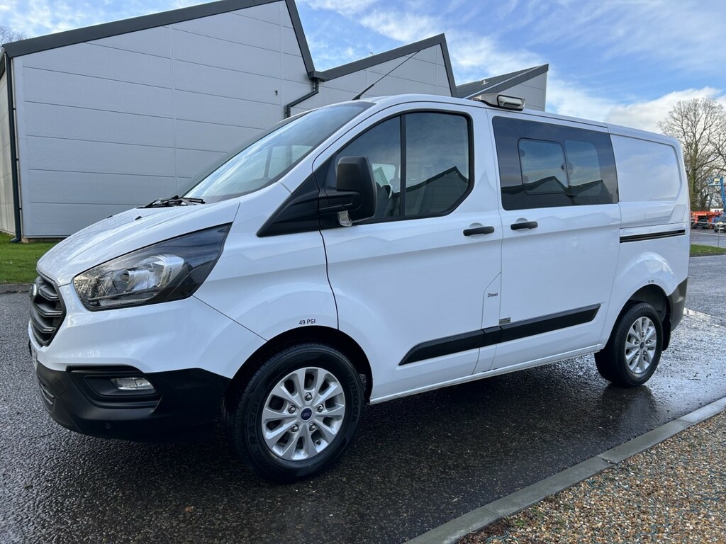 Ford Transit Custom 320 2.0 Crew Cab Swb YS19LFK White #5