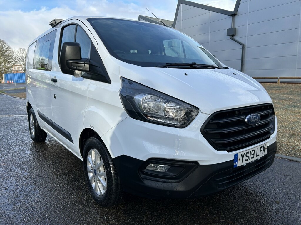 Ford Transit Custom 320 2.0 Crew Cab Swb YS19LFK White #2