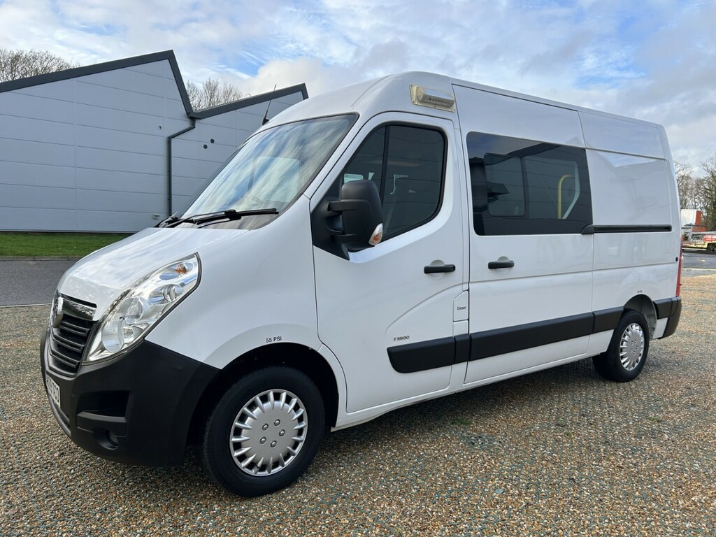 Vauxhall Movano 2.3 Cdti 3500 Welfare Crew Van Mwb BK69TCO White #5