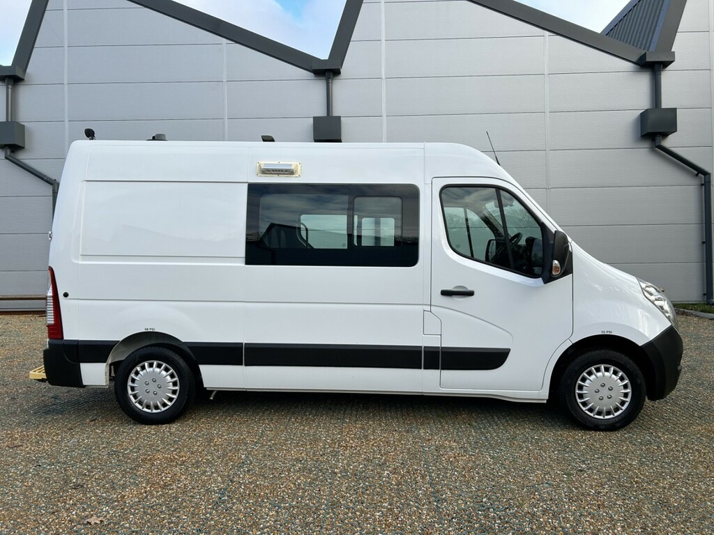 Vauxhall Movano 2.3 Cdti 3500 Welfare Crew Van Mwb BK69TCO White #3