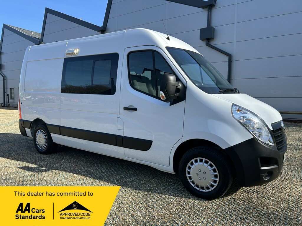 Vauxhall Movano 2.3 Cdti 3500 Welfare Crew Van White