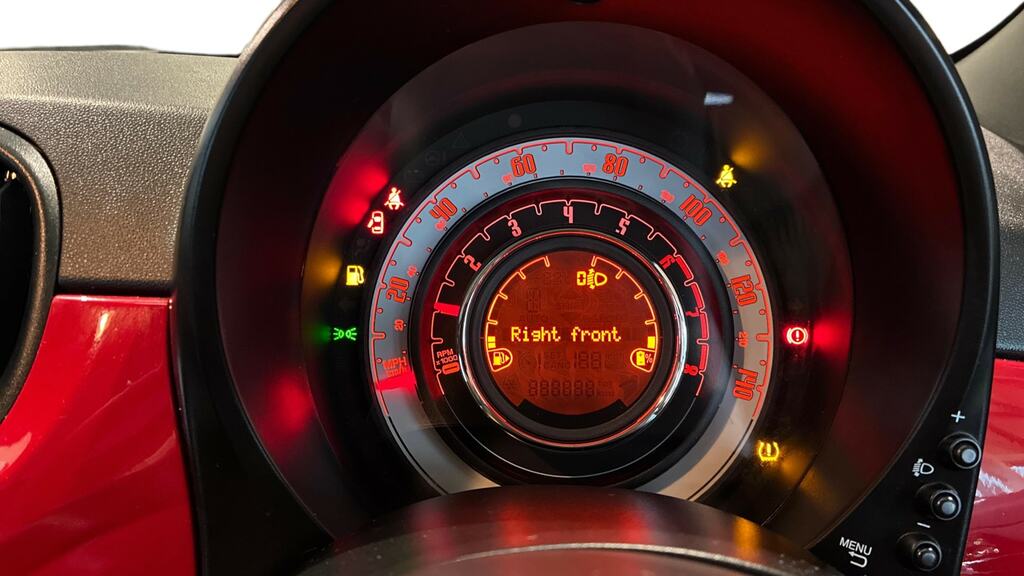 Fiat 500 1.2 Lounge Euro 6 Ss White #13