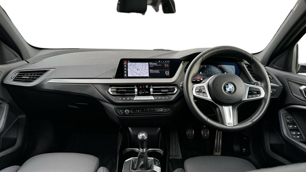 BMW 1 Series 118I 136 M Sport Lcpprotech Pk VN73YNL White #4