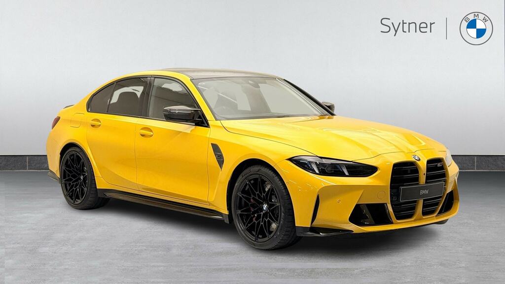BMW M3 M3 Xdrive 530 Competition M Step Ult Pk Yellow