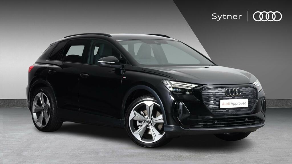Audi Q4 E Tron 150Kw 40 63Kwh Black Edition Tech Pack Black