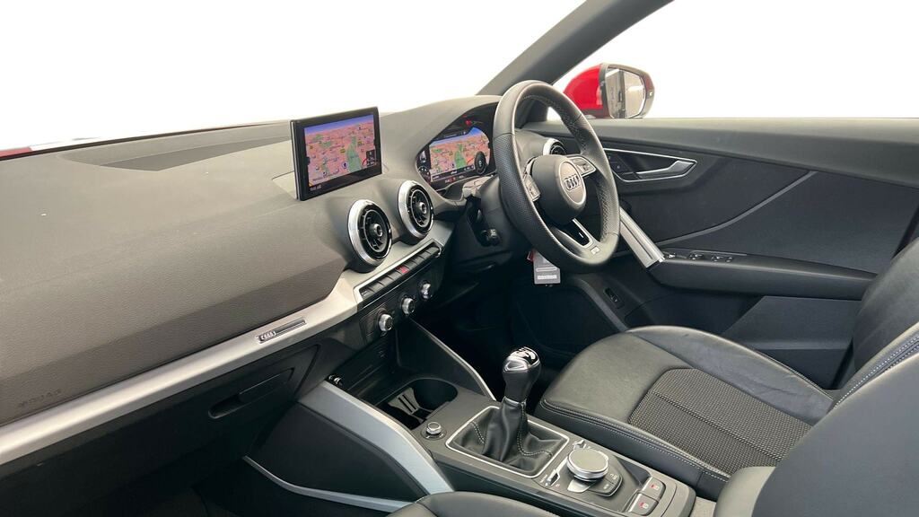 Audi Q2 35 Tfsi S Line FH23HTE Red #2