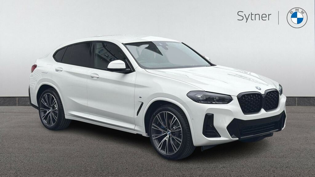 BMW X4 Xdrive20d Mht M Sport Step Techpro Pk White