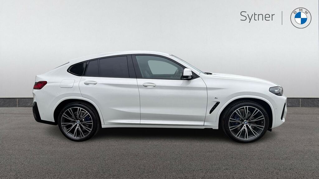 BMW X4 Xdrive20d Mht M Sport Step Techpro Pk VO26PNX White #3