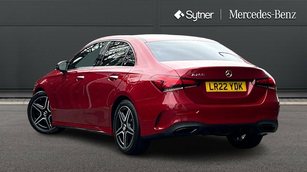 Mercedes-Benz A Class A200 Amg Line Premium Plus Edition LR22YDK Red #2