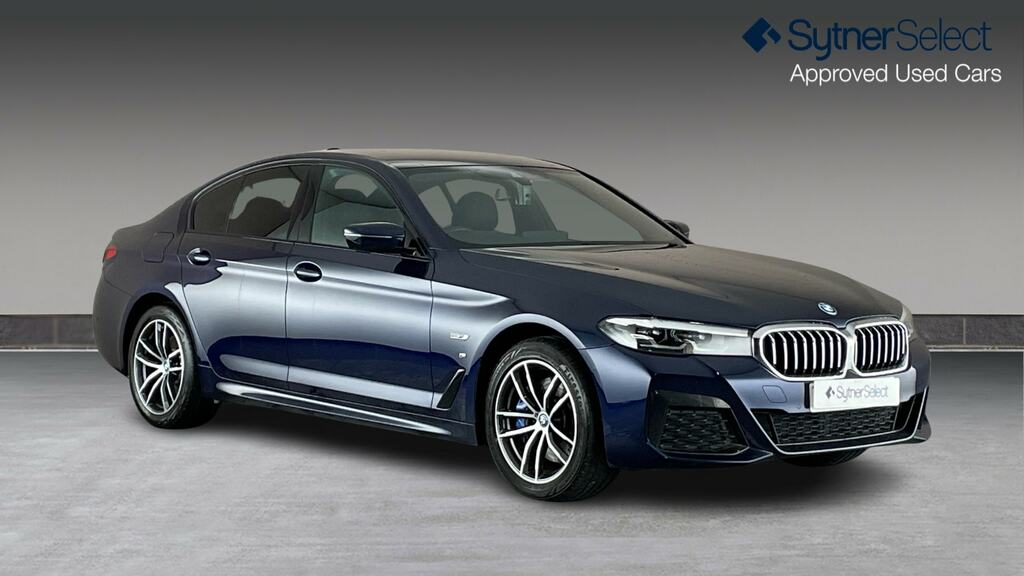 BMW 5 Series 530E Xdrive M Sport Blue