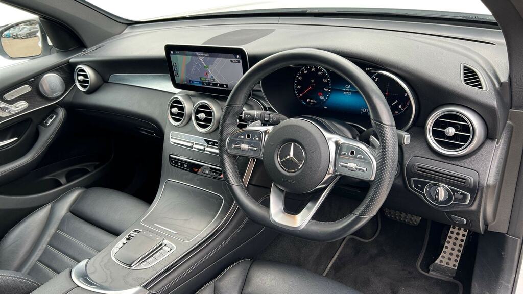 Mercedes-Benz GLC Class Glc 300D 4Matic Amg Line Premium Pls 9G-tronic GY69CRJ White #3