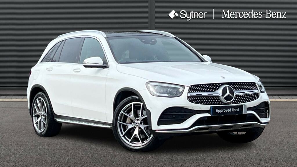 Mercedes-Benz GLC Class Glc 300D 4Matic Amg Line Premium Pls 9G-tronic White